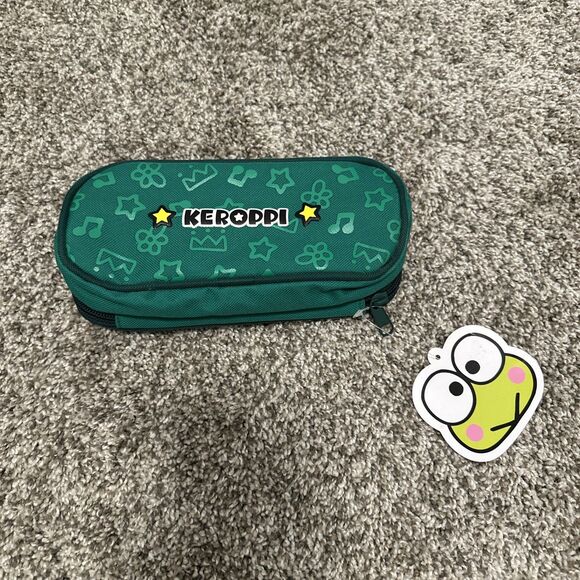 Vintage Sanrio Keroppi Retro Pencil Bag Ultra Rare Officially Licenced New - Picture 3 of 6